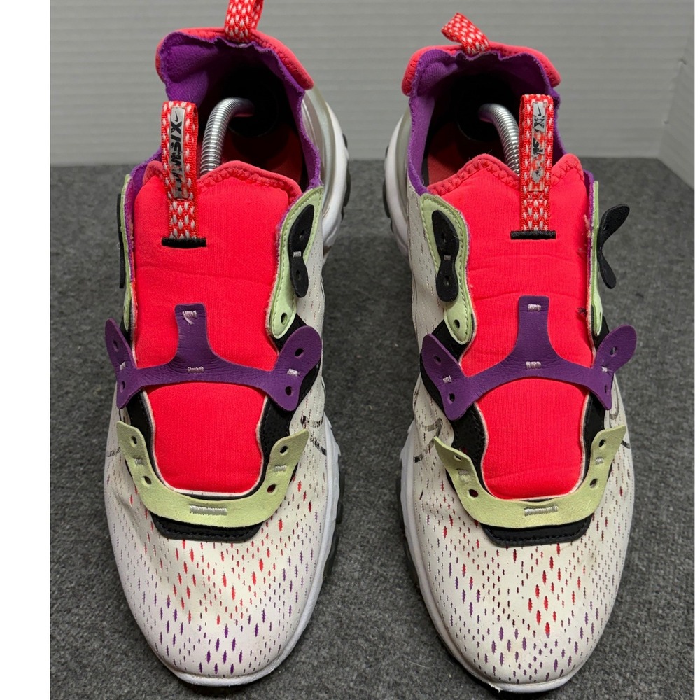Nike React Vision White Light Bone Laser Crimson Mens 11 CD4373-102 D/MS/X